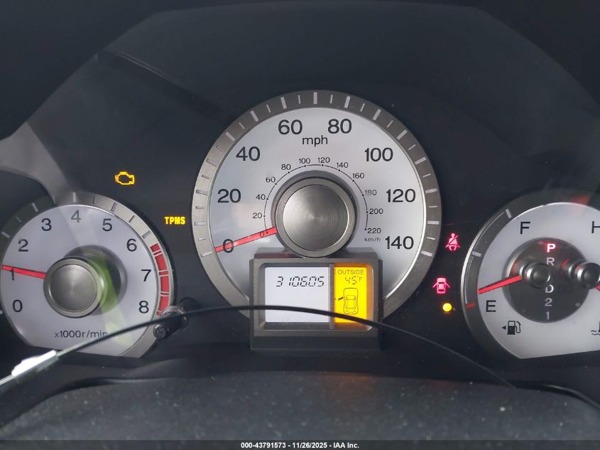 2009 Honda Pilot Ex VIN: 5FNYF48479B027355 Lot: 43791573