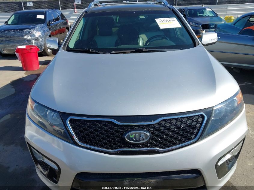 2013 Kia Sorento Sx V6 VIN: 5XYKWDA26DG369668 Lot: 43791588