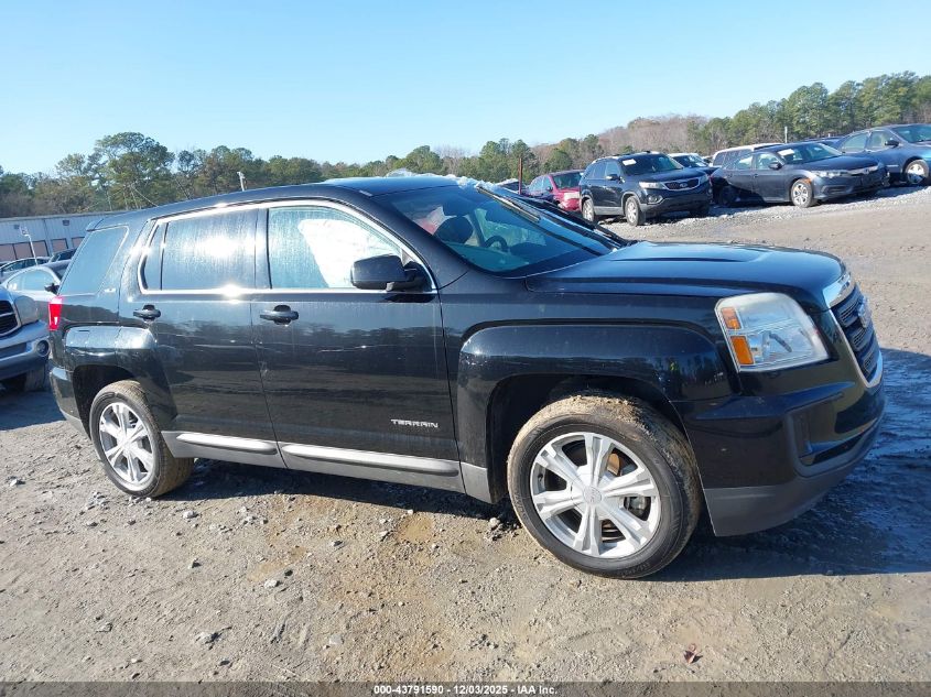 2017 GMC Terrain Sle-1 VIN: 2GKALMEK3H6345415 Lot: 43791590