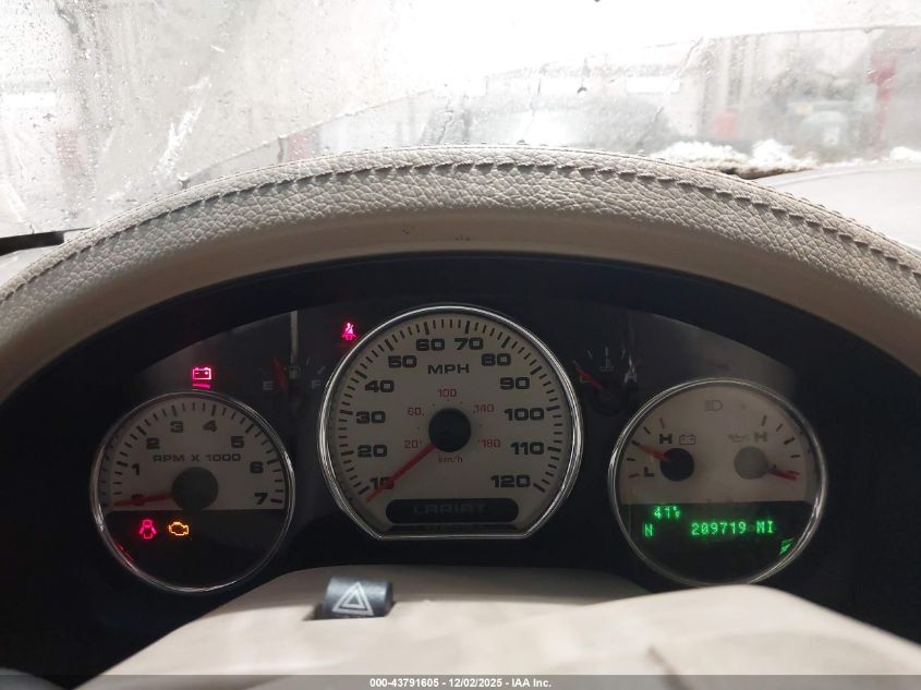 2004 Ford F-150 Lariat/Xlt VIN: 1FTPW12554KB70442 Lot: 43791605