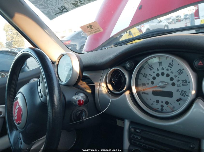 2003 Mini Cooper VIN: WMWRC33483TJ50646 Lot: 43791624