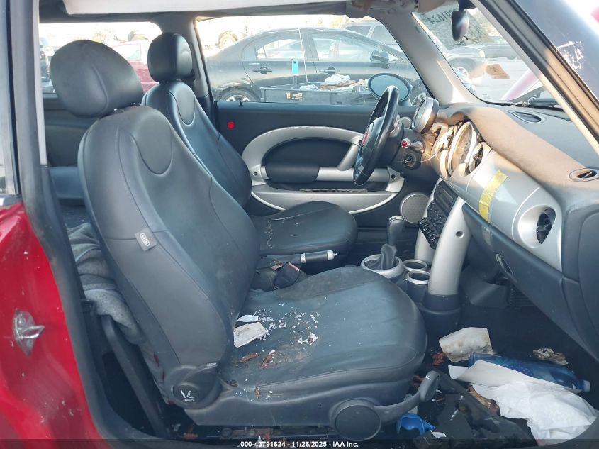 2003 Mini Cooper VIN: WMWRC33483TJ50646 Lot: 43791624