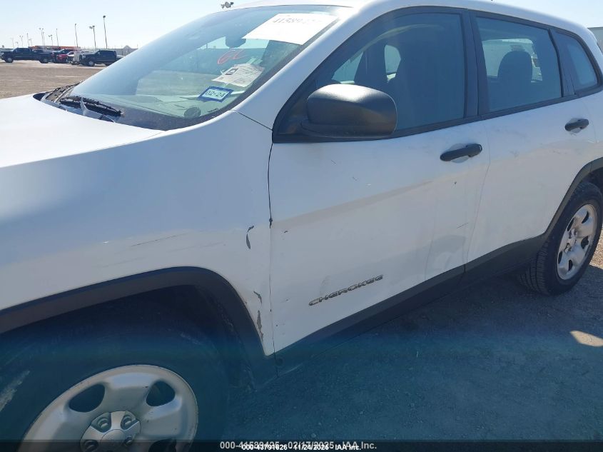 2017 Jeep Cherokee Sport 4X4 VIN: 1C4PJMAB1HW668725 Lot: 43791626