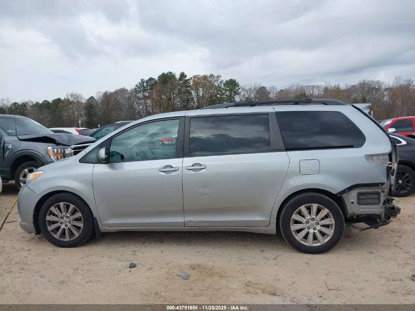 2014 Toyota Sienna Le 7 Passenger VIN: 5TDJK3DCXES075880 Lot: 43791650