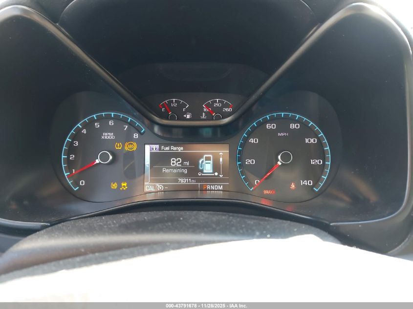 2016 Chevrolet Colorado Lt VIN: 1GCGTCE37G1130713 Lot: 43791678