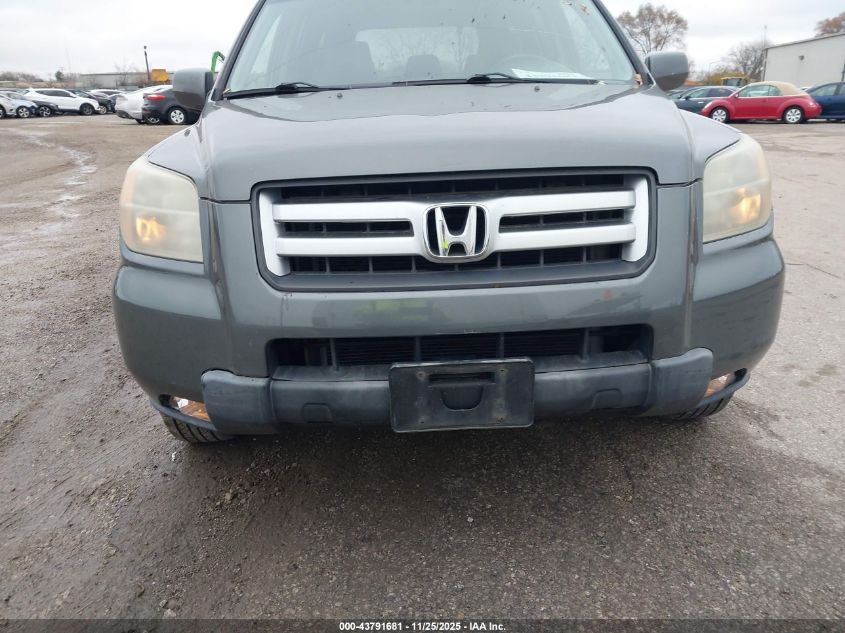 2008 Honda Pilot Ex-L VIN: 5FNYF18718B024569 Lot: 43791681