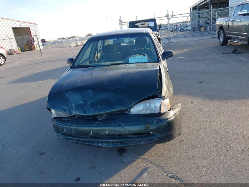 2000 Chevrolet Prizm Lsi VIN: 1Y1SK5287YZ404709 Lot: 43791684