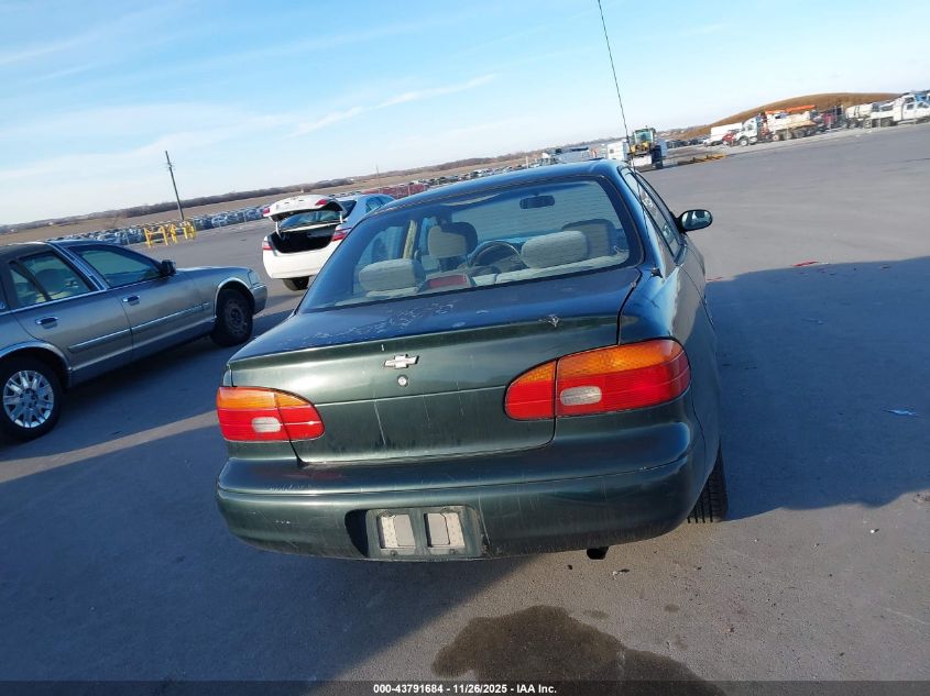 2000 Chevrolet Prizm Lsi VIN: 1Y1SK5287YZ404709 Lot: 43791684