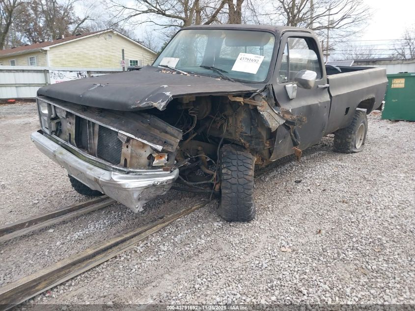 1985 Chevrolet K10 VIN: 1GCEK14H8FF334384 Lot: 43791692