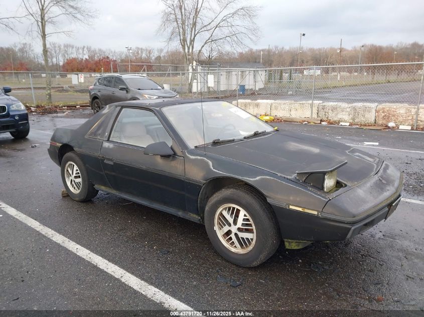 1986 Pontiac Fiero Sport VIN: 1G2PM37R1GP272877 Lot: 43791720