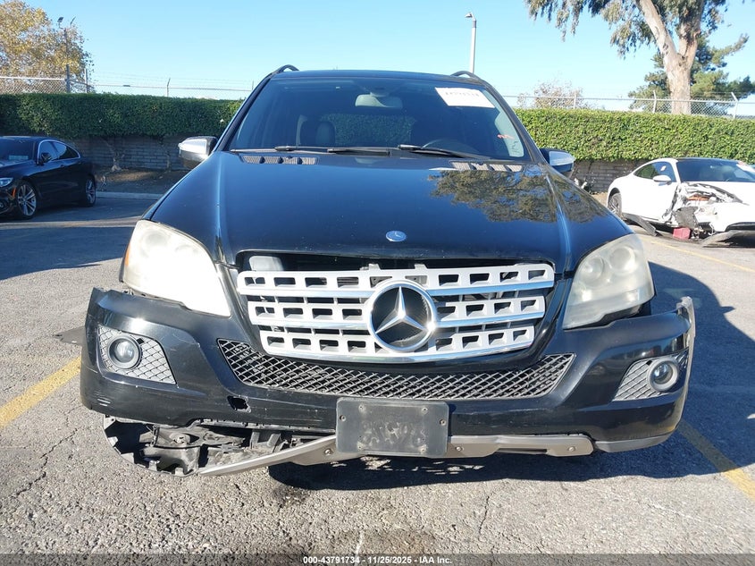 2009 Mercedes-Benz Ml 350 4Matic VIN: 4JGBB86E59A500923 Lot: 43791734