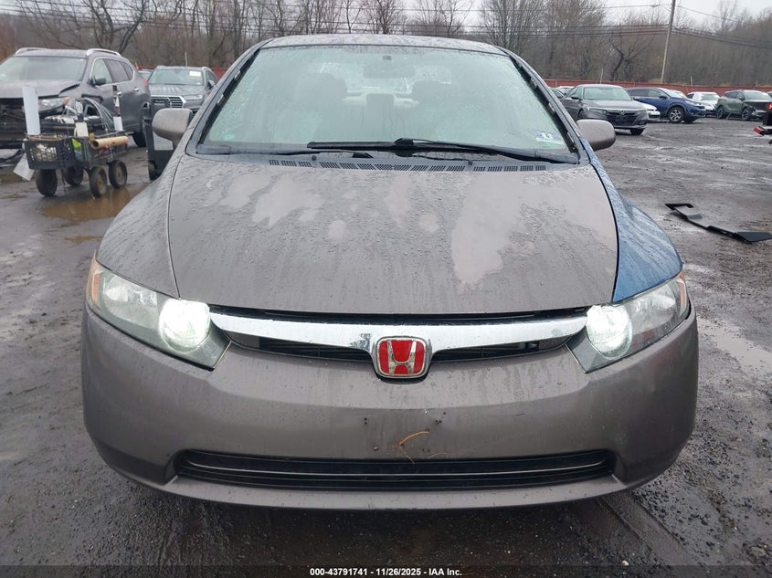 2009 Honda Civic Lx VIN: 1HGFA16539L017176 Lot: 43791741
