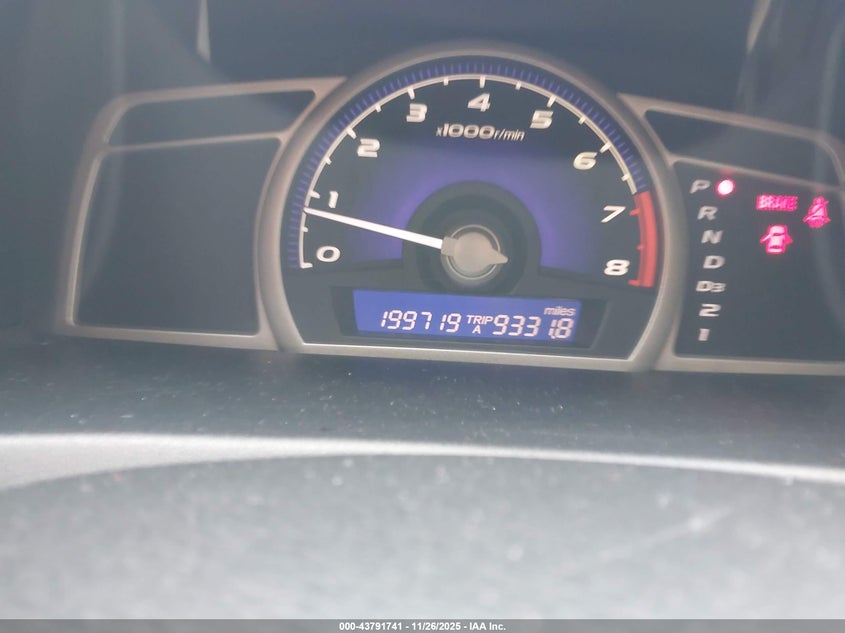 2009 Honda Civic Lx VIN: 1HGFA16539L017176 Lot: 43791741