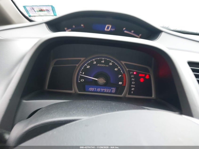 2009 Honda Civic Lx VIN: 1HGFA16539L017176 Lot: 43791741