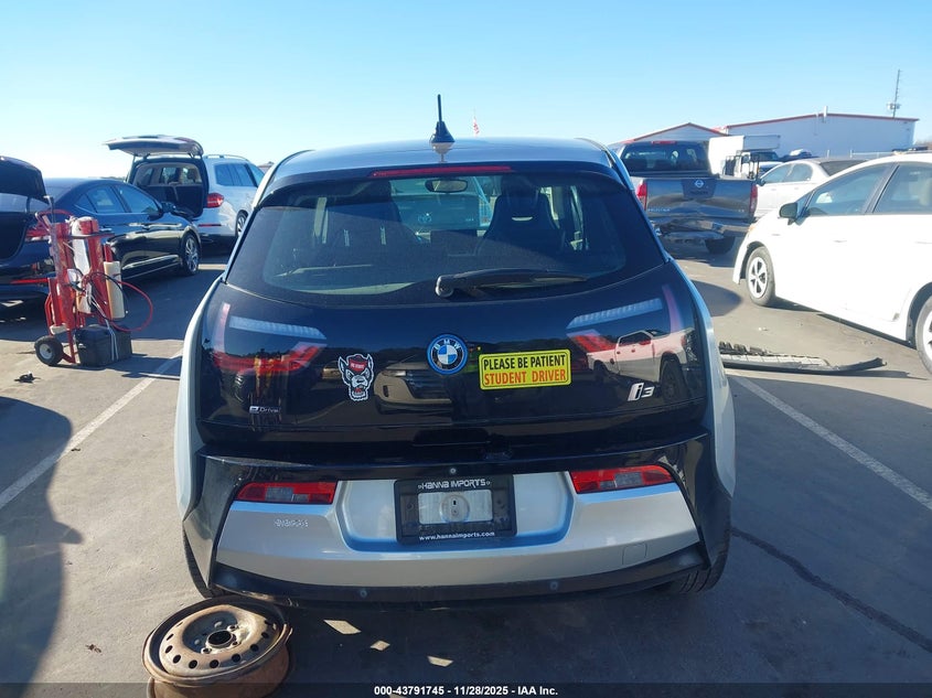 2015 BMW I3 VIN: WBY1Z2C58FV555463 Lot: 43791745