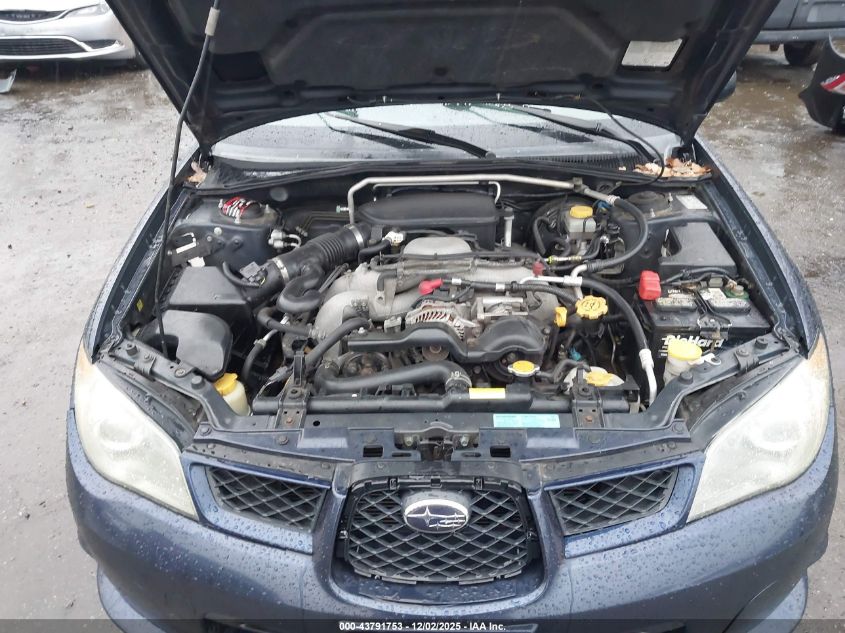 2006 Subaru Impreza 2.5I VIN: JF1GD67616H526315 Lot: 43791753