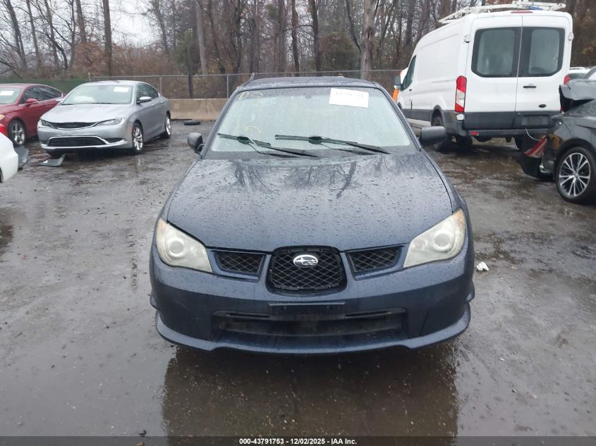 2006 Subaru Impreza 2.5I VIN: JF1GD67616H526315 Lot: 43791753