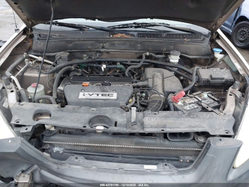 2004 Honda Cr-V Lx VIN: SHSRD78424U239285 Lot: 43791759