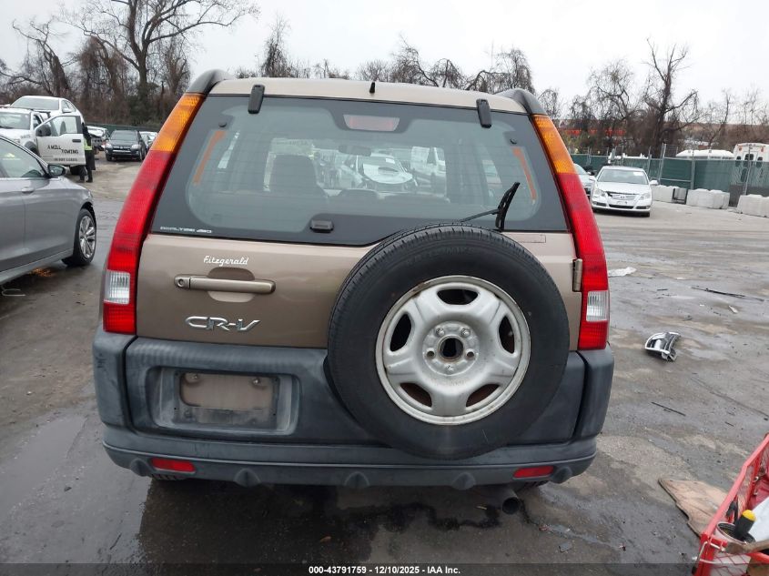 2004 Honda Cr-V Lx VIN: SHSRD78424U239285 Lot: 43791759