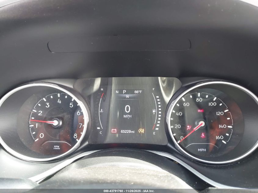 2021 Jeep Compass Latitude Fwd VIN: 3C4NJCBB3MT502206 Lot: 43791768