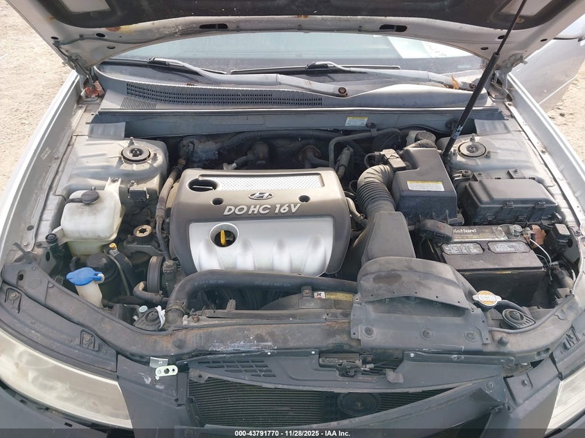 2007 Hyundai Sonata Gls VIN: 5NPET46C47H248478 Lot: 43791770