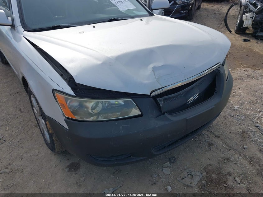 2007 Hyundai Sonata Gls VIN: 5NPET46C47H248478 Lot: 43791770