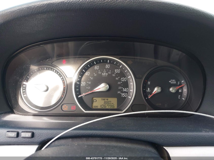 2007 Hyundai Sonata Gls VIN: 5NPET46C47H248478 Lot: 43791770