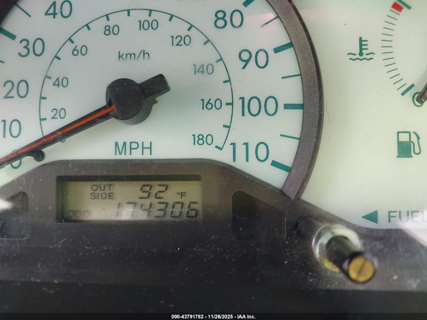 2003 Toyota Corolla S VIN: 1NXBR32E63Z126042 Lot: 43791782