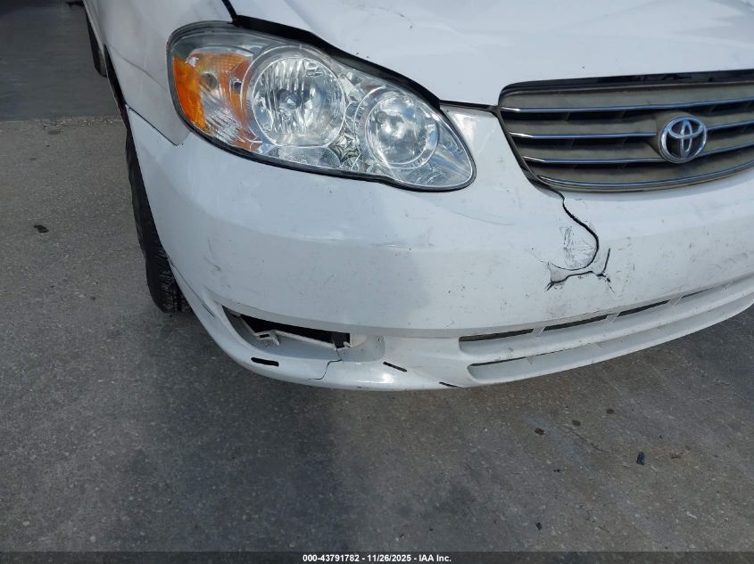 2003 Toyota Corolla S VIN: 1NXBR32E63Z126042 Lot: 43791782