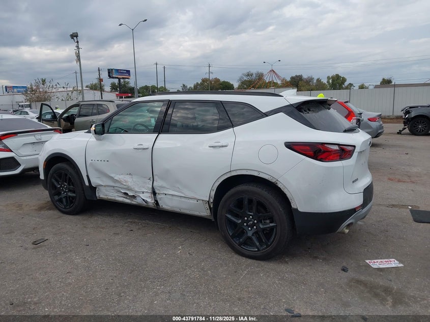 2022 Chevrolet Blazer Fwd 3Lt VIN: 3GNKBDRS1NS190705 Lot: 43791784