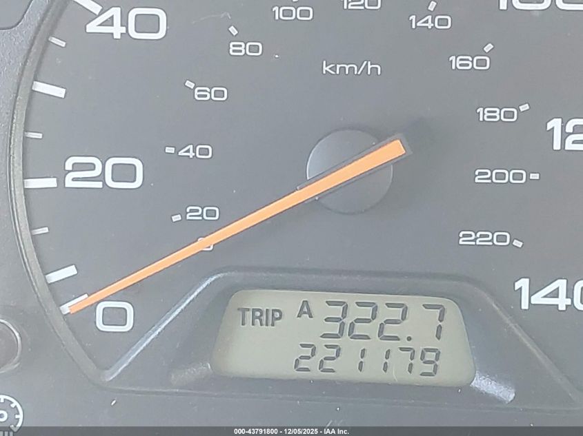 2004 Honda Odyssey Ex-L VIN: 5FNRL18944B093717 Lot: 43791800