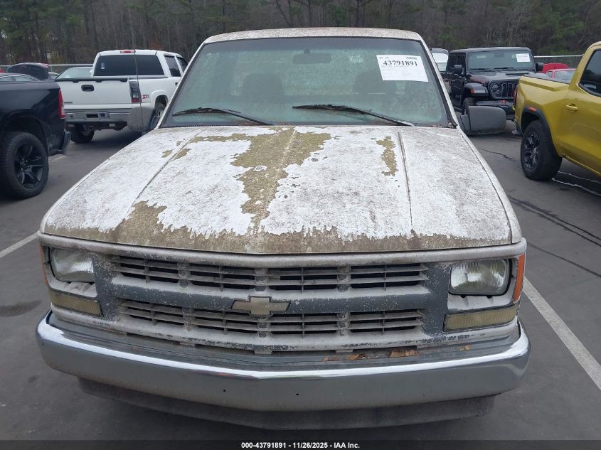 1998 Chevrolet C1500 Fleetside W/T VIN: 1GCEC14W5WZ161921 Lot: 43791891