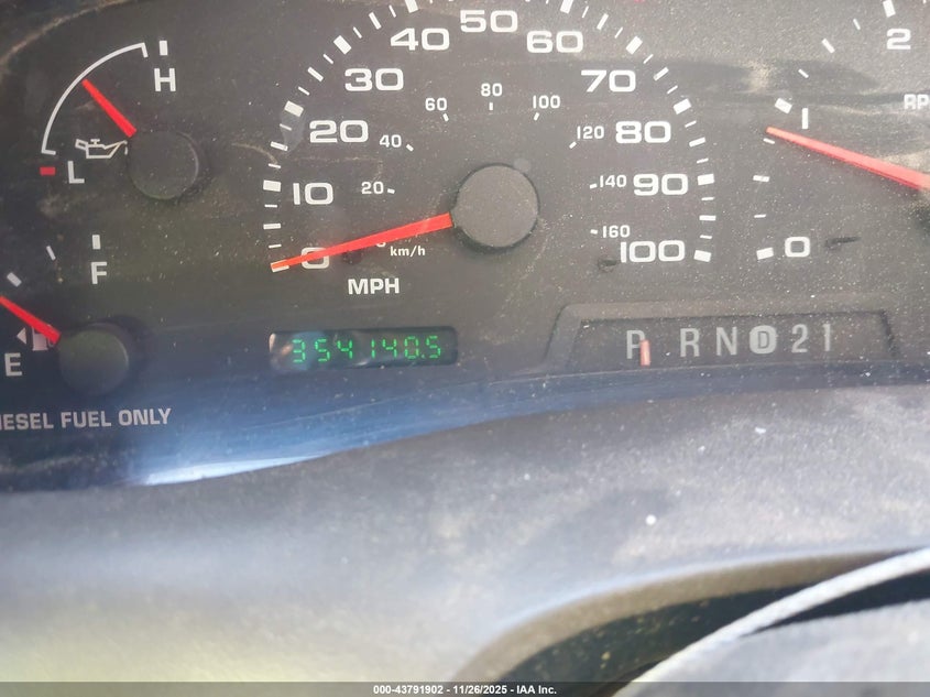 2003 Ford F-350 Lariat/Xl/Xlt VIN: 1FTSW31FX3EA73637 Lot: 43791902