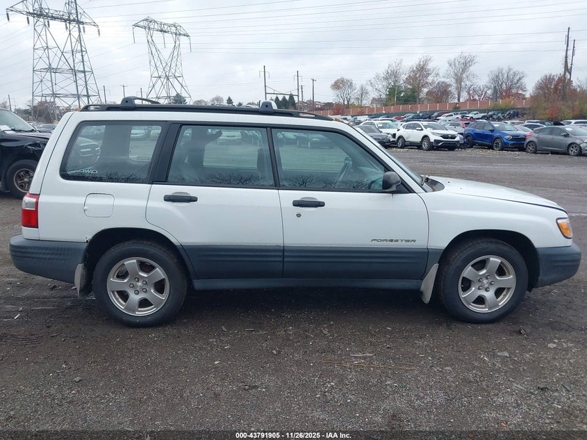 2002 Subaru Forester VIN: UF3SF63502H742402 Lot: 43791905
