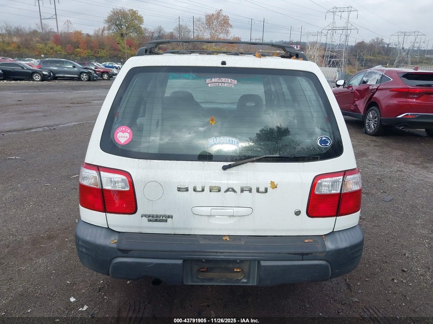 2002 Subaru Forester VIN: UF3SF63502H742402 Lot: 43791905