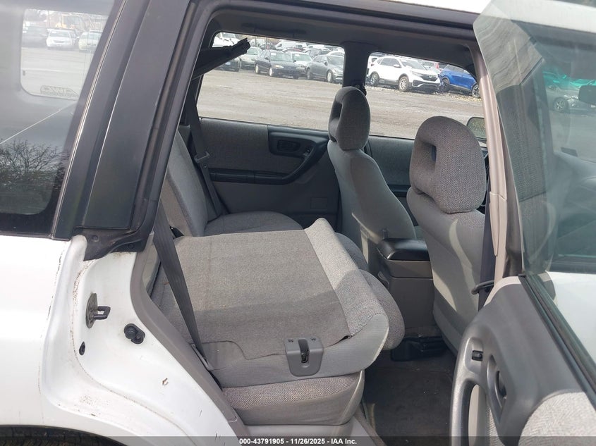 2002 Subaru Forester VIN: UF3SF63502H742402 Lot: 43791905