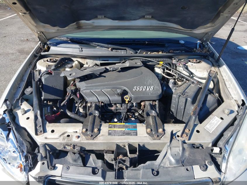 2008 Chevrolet Impala Lt VIN: 2G1WT58K781289066 Lot: 43791906