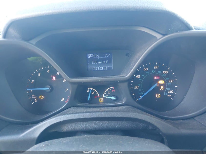 2015 Ford Transit Connect Xlt VIN: NM0LE7F74F1191448 Lot: 43791912