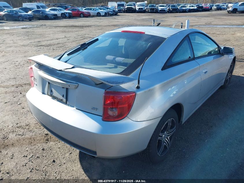 2004 Toyota Celica Gt VIN: JTDDR32T640175407 Lot: 43791917