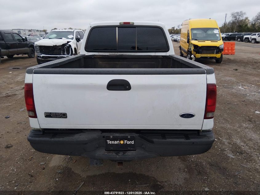 2001 Ford F-250 Lariat/Xl/Xlt VIN: 1FTNW20F81EB73483 Lot: 43791923