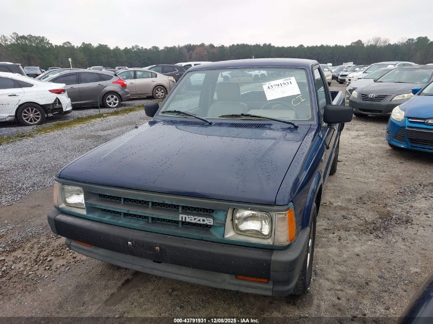 1991 Mazda B2200 Short Bed VIN: JM2UF1137M0129241 Lot: 43791931