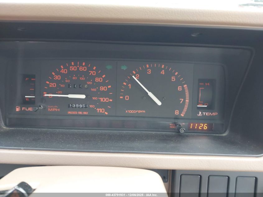 1991 Mazda B2200 Short Bed VIN: JM2UF1137M0129241 Lot: 43791931