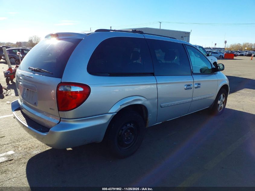 2007 Dodge Grand Caravan Sxt VIN: 2D4GP44L57R347204 Lot: 43791952