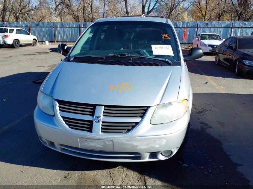 2007 Dodge Grand Caravan Sxt VIN: 2D4GP44L57R347204 Lot: 43791952