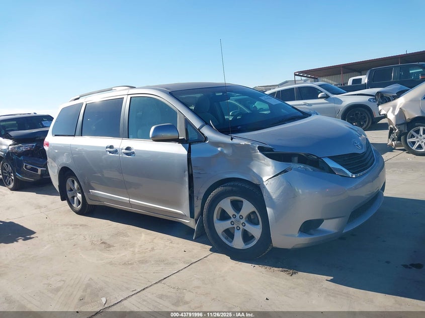 2011 Toyota Sienna Le V6 VIN: 5TDKK3DC0BS164986 Lot: 43791996