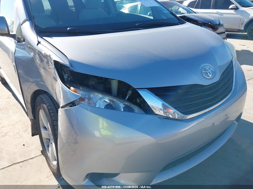 2011 Toyota Sienna Le V6 VIN: 5TDKK3DC0BS164986 Lot: 43791996