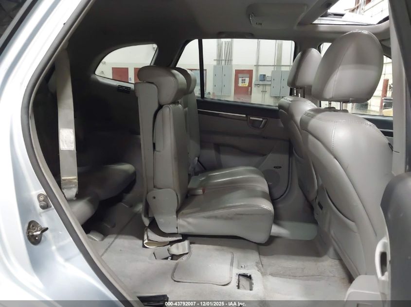 2007 Hyundai Santa Fe Limited/Se VIN: 5NMSH73E77H031287 Lot: 43792007
