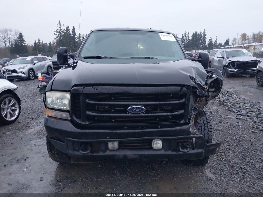 2004 Ford F-250 Lariat/Xl/Xlt VIN: 1FTNW21P14EA34940 Lot: 43792013