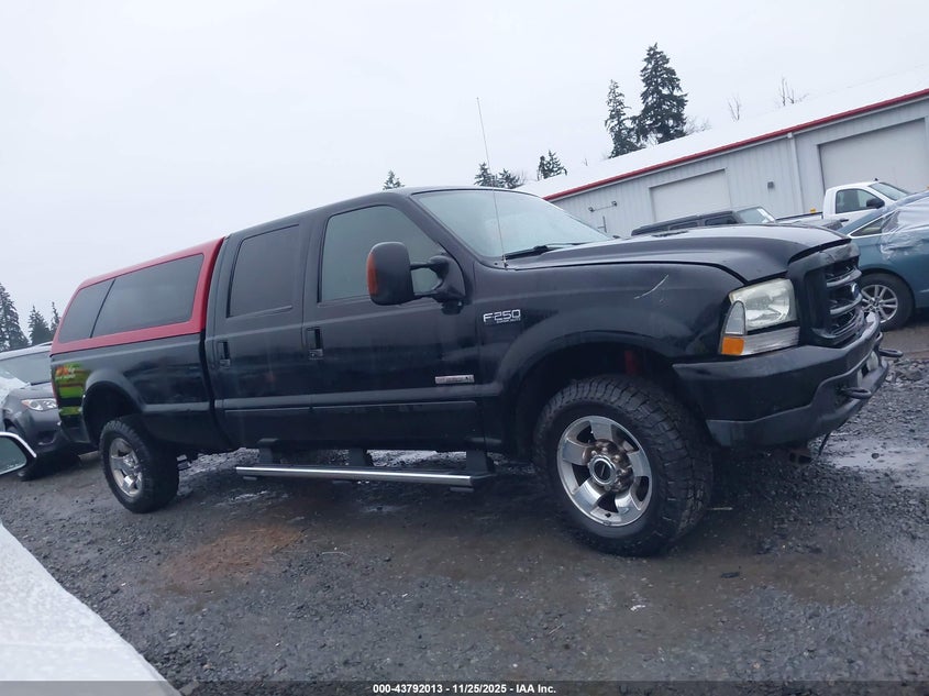 2004 Ford F-250 Lariat/Xl/Xlt VIN: 1FTNW21P14EA34940 Lot: 43792013