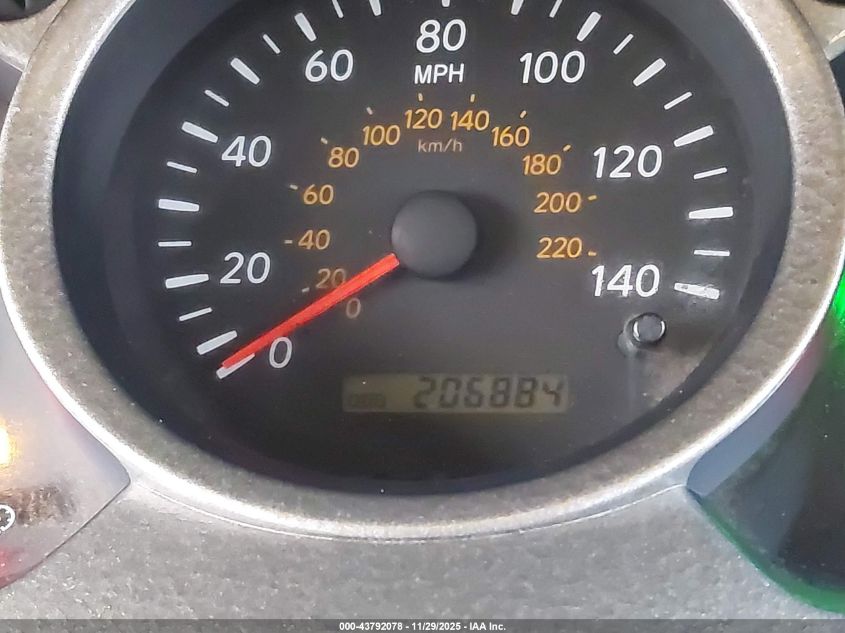 2001 Toyota Highlander V6 VIN: JTEGF21A010027230 Lot: 43792078